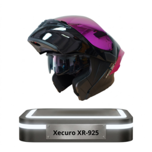 Casco abatible Xecuro XR 925 color negro con visor
