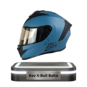Casco integral Kov X Bull Balto color azul mate