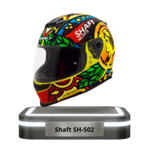 Casco integral Shaft SH 502 con gráficos coloridos
