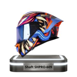 Casco integral Shaft SH PRO 609 con gráficos de monstruo