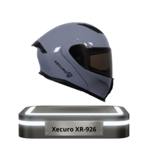 Casco integral Xecuro XR 926 color gris sólido