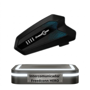 Intercomunicador Freedconn HERO con diseño de líneas modernas