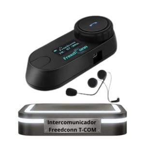 Intercomunicador Freedconn T-COM con auricular y micrófono flexible