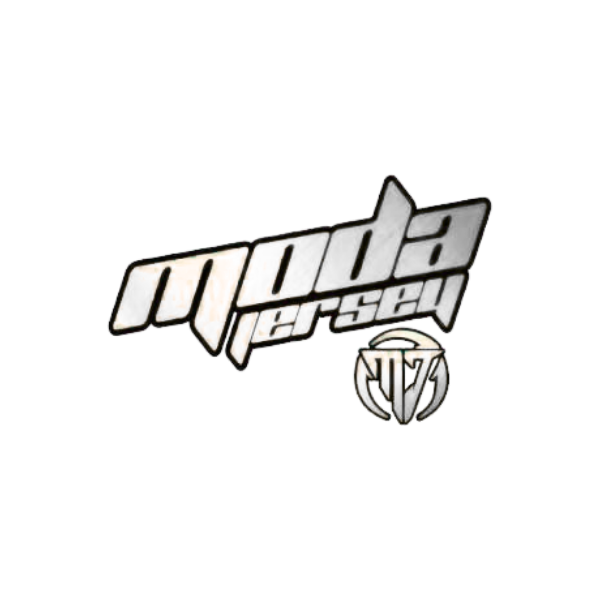 Logo de la marca Moda Jersey en la tienda de motos El Rincón de Migue.